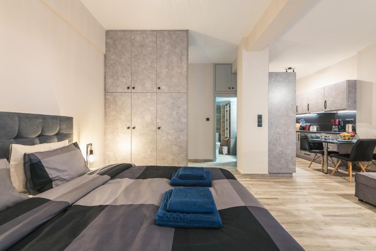 Modern Apartment Downtown Ateny Zewnętrze zdjęcie