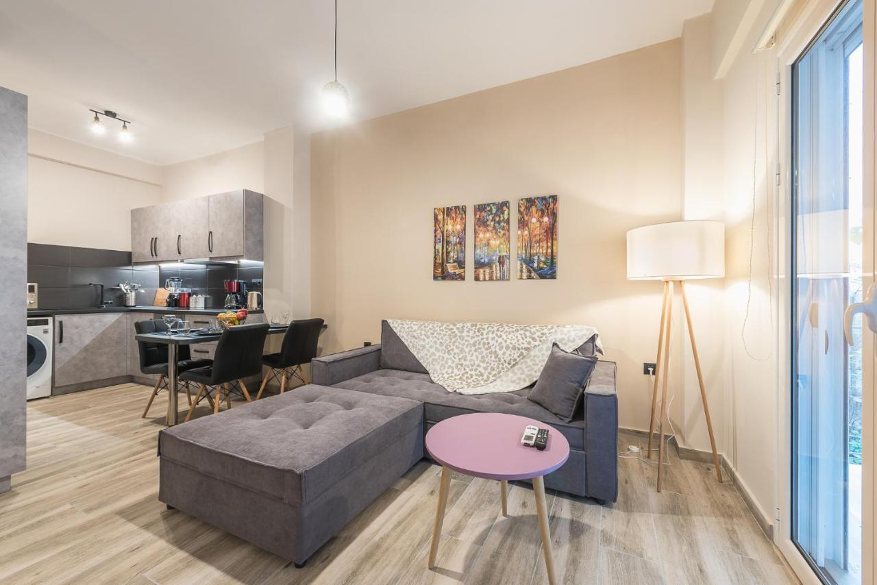 Modern Apartment Downtown Ateny Zewnętrze zdjęcie